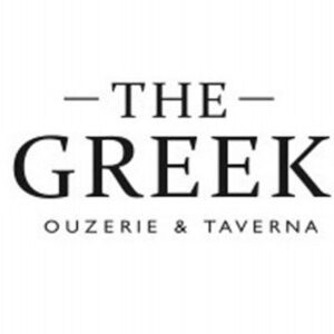 Greek logo on the website of commercial cleaners in New York